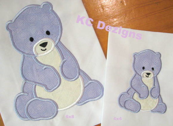 Polar Bear Applique: A Seasonal Embroidery Staple
